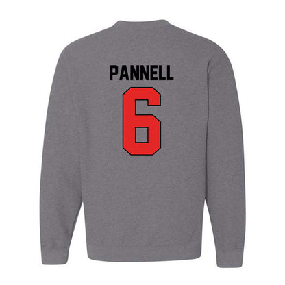 Texas Tech - NCAA Softball : Taylor Pannell - Sports Shersey Crewneck Sweatshirt-1