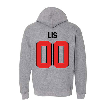 Texas Tech - NCAA Softball : Jackie Lis - Sports Shersey Hooded Sweatshirt-1