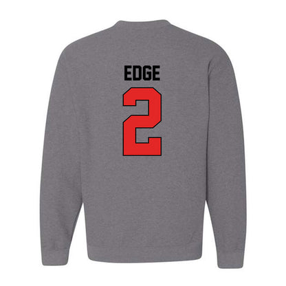 Texas Tech - NCAA Softball : Cimone Edge - Sports Shersey Crewneck Sweatshirt-1