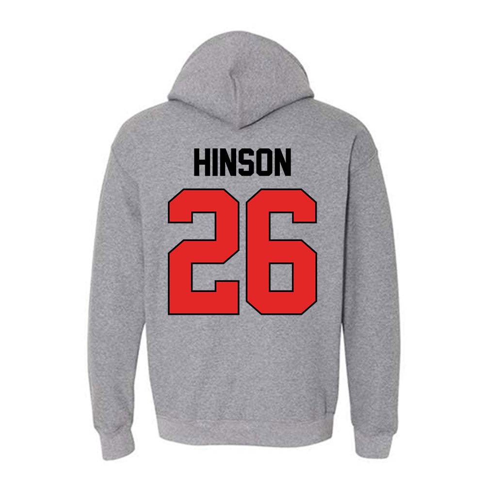 Texas Tech - NCAA Softball : Brianna Hinson - Sports Shersey Hooded Sweatshirt-1