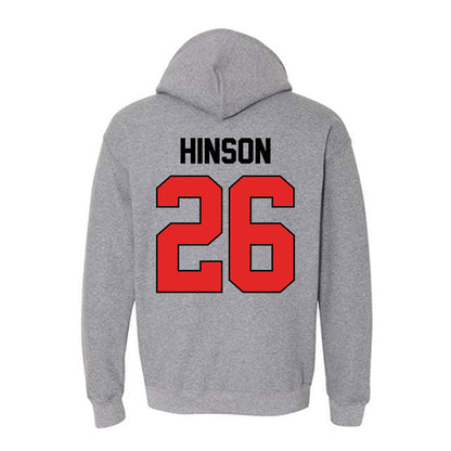 Texas Tech - NCAA Softball : Brianna Hinson - Sports Shersey Hooded Sweatshirt-1