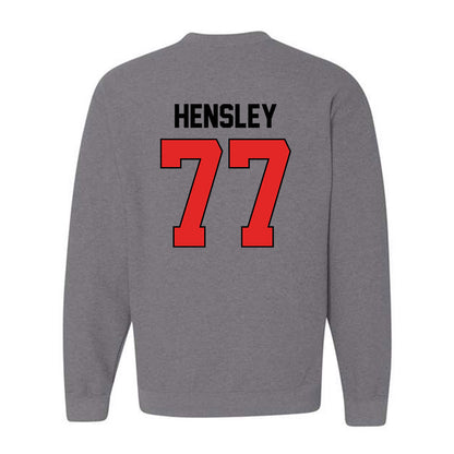 Texas Tech - NCAA Softball : Timber Hensley - Sports Shersey Crewneck Sweatshirt-1
