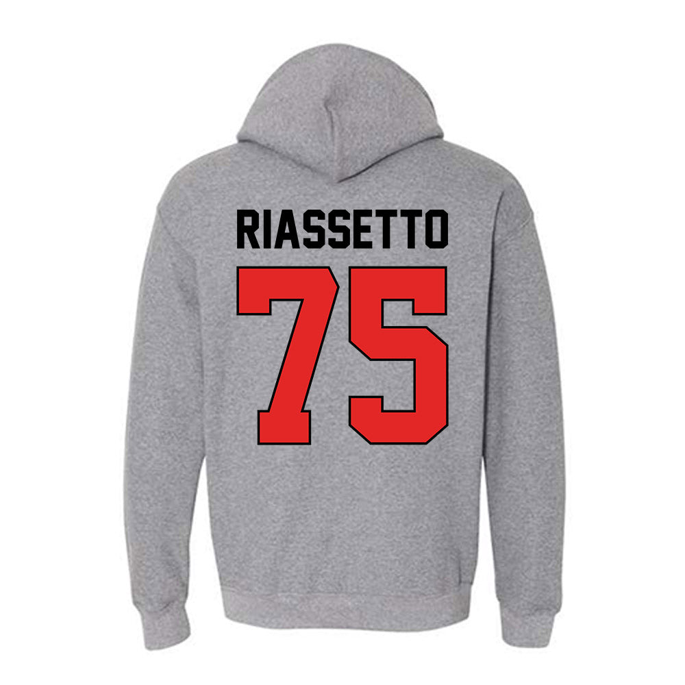 Texas Tech - NCAA Softball : Chloe Riassetto - Sports Shersey Hooded Sweatshirt