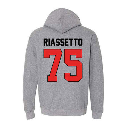 Texas Tech - NCAA Softball : Chloe Riassetto - Sports Shersey Hooded Sweatshirt