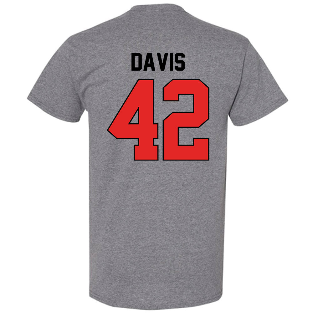 Texas Tech - NCAA Softball : Mihyia Davis - Sports Shersey T-Shirt-1