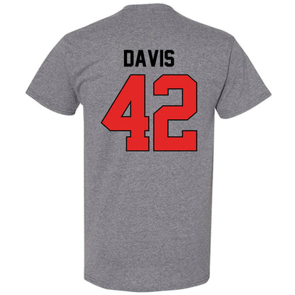 Texas Tech - NCAA Softball : Mihyia Davis - Sports Shersey T-Shirt-1