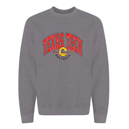 Texas Tech - NCAA Softball : Allyson Dobbs - Sports Shersey Crewneck Sweatshirt-0