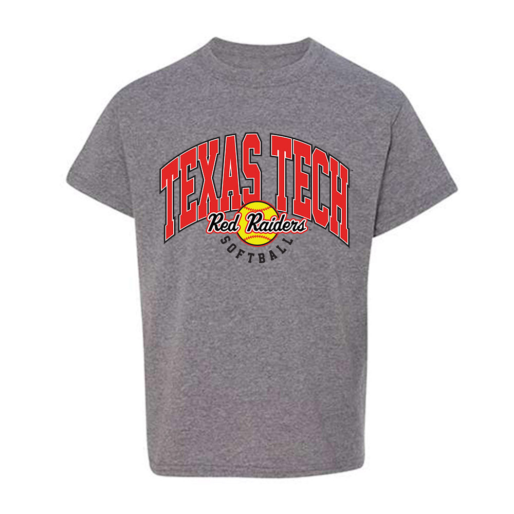 Texas Tech - NCAA Softball : Kasidi Pickering - Sports Shersey Youth T-Shirt-0