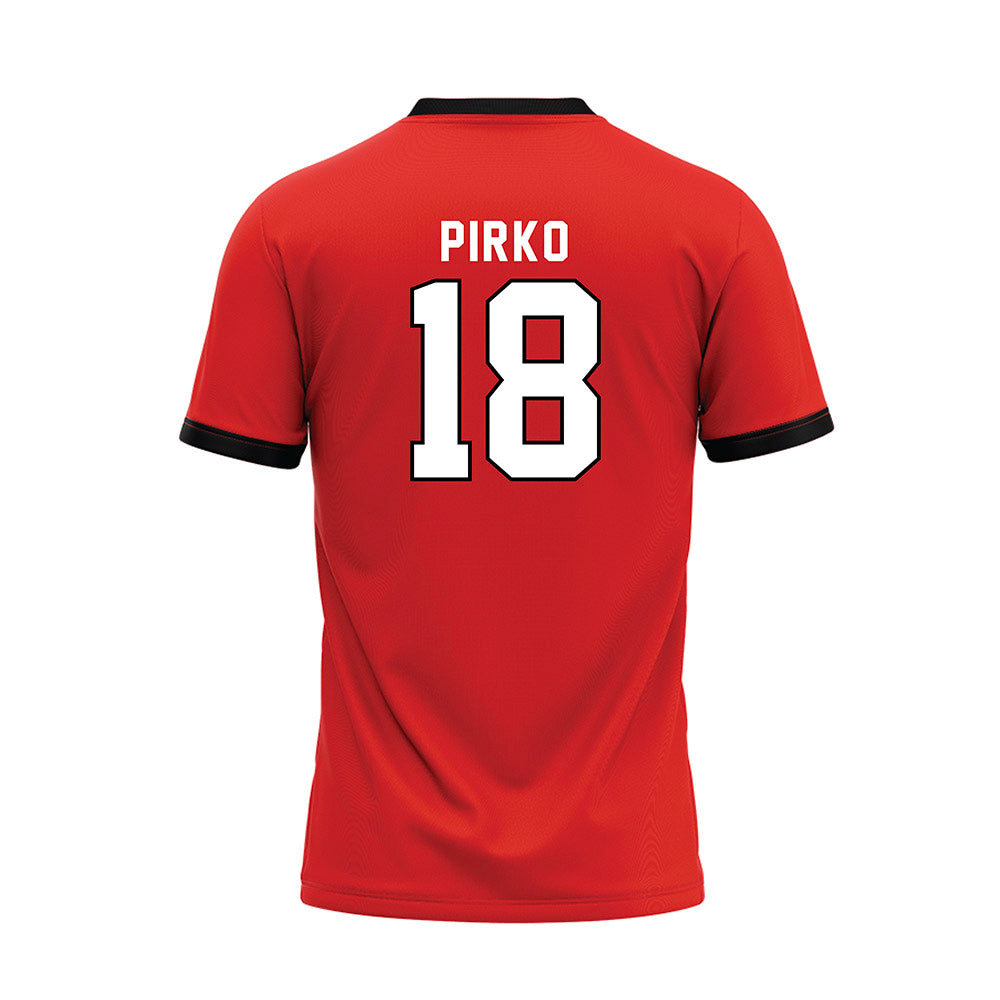 Texas Tech - NCAA Baseball : Lukas Pirko - Baseball Jersey-1