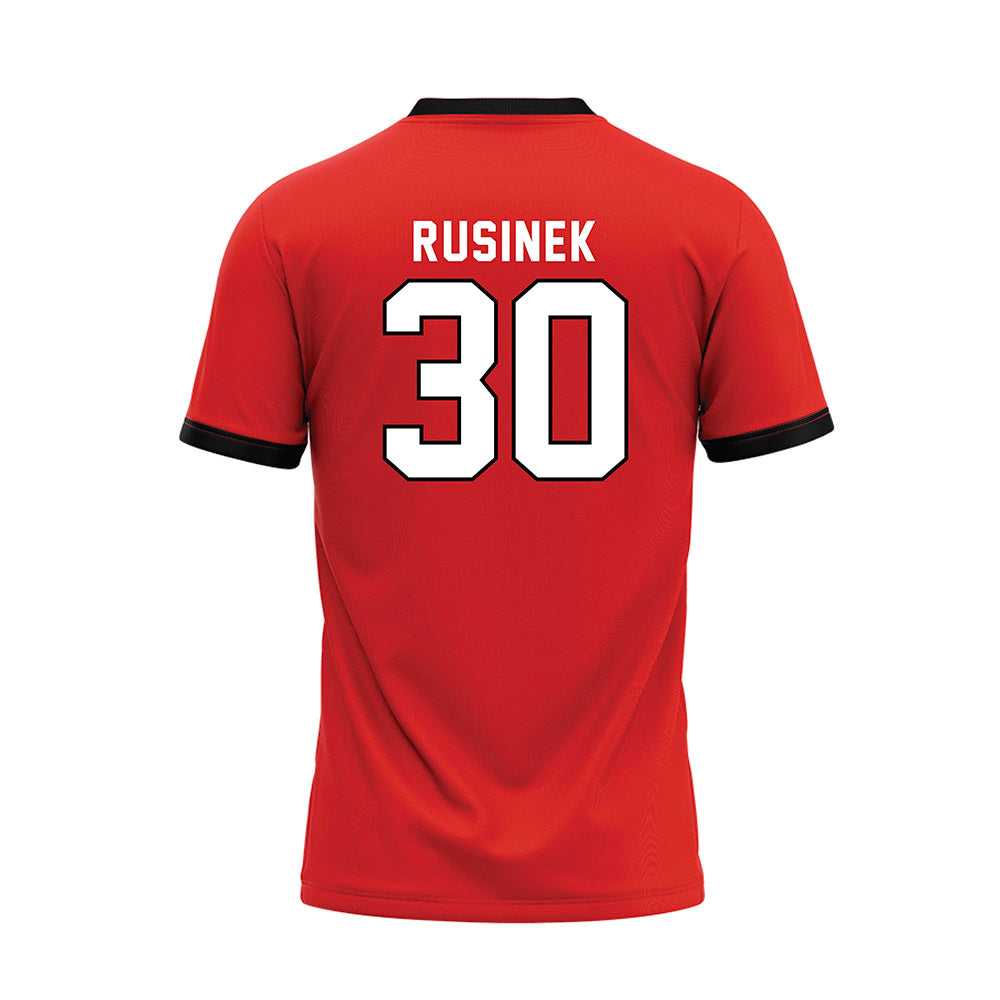 Texas Tech - NCAA Baseball : Jesse Rusinek - Baseball Jersey-1