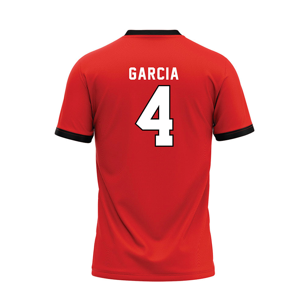 Texas Tech - NCAA Baseball : Linkin Garcia - Baseball Jersey-1