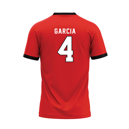 Texas Tech - NCAA Baseball : Linkin Garcia - Baseball Jersey-1