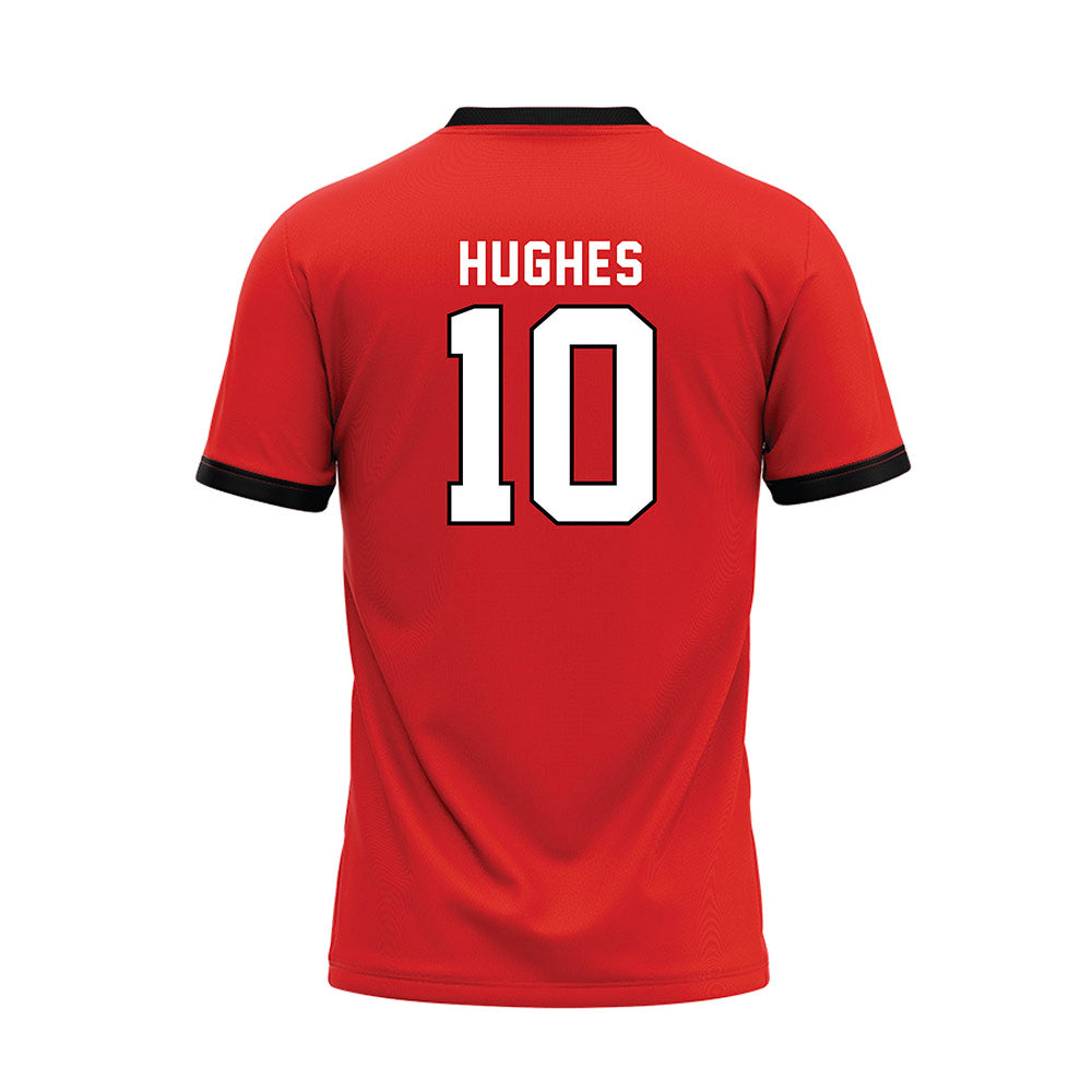 Texas Tech - NCAA Baseball : Logan Hughes - Baseball Jersey-1