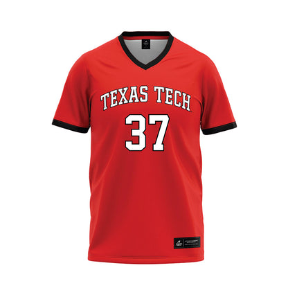 Texas Tech - NCAA Baseball : Heeryun Han - Baseball Jersey-0