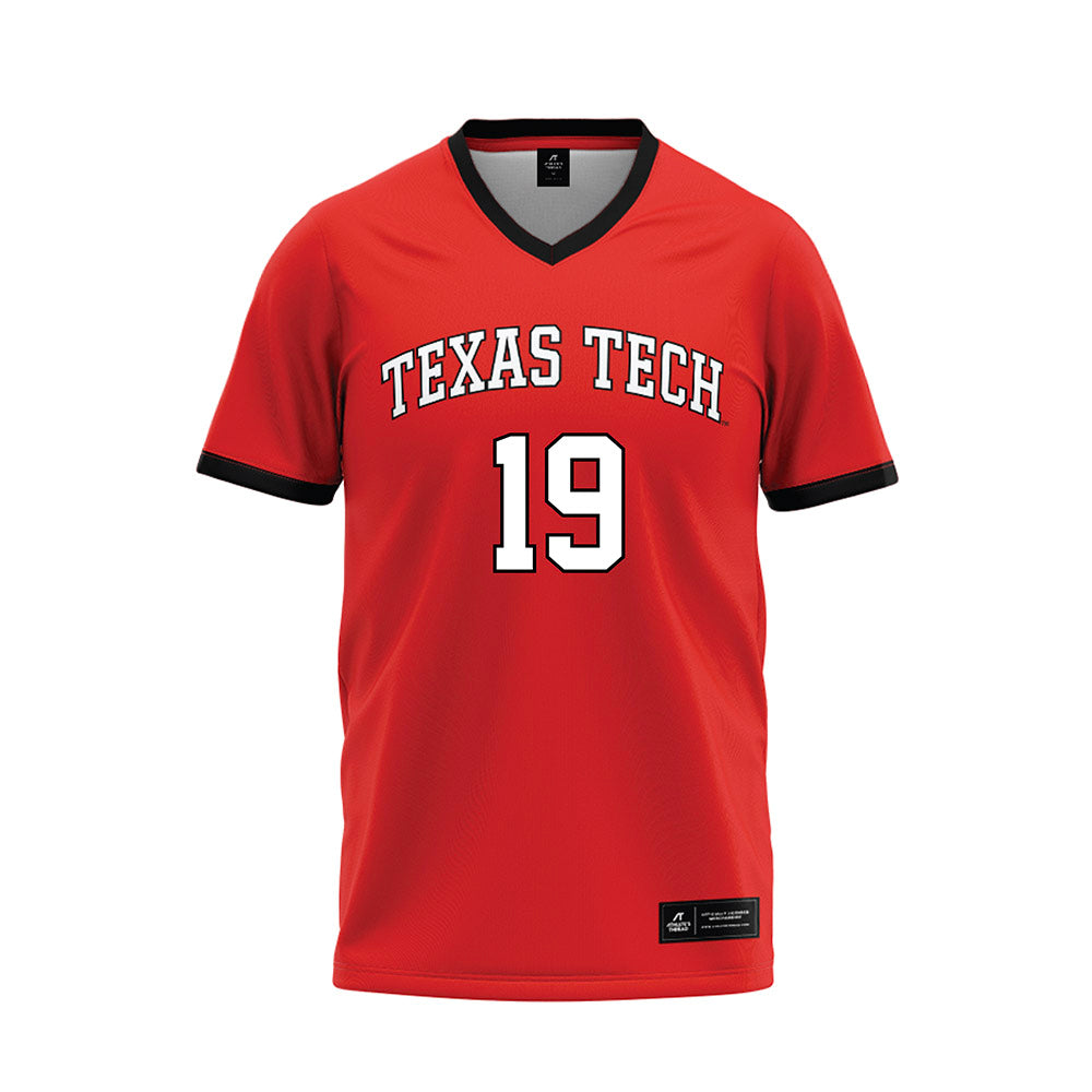Texas Tech - NCAA Baseball : Jonathan Lowe - Baseball Jersey-0
