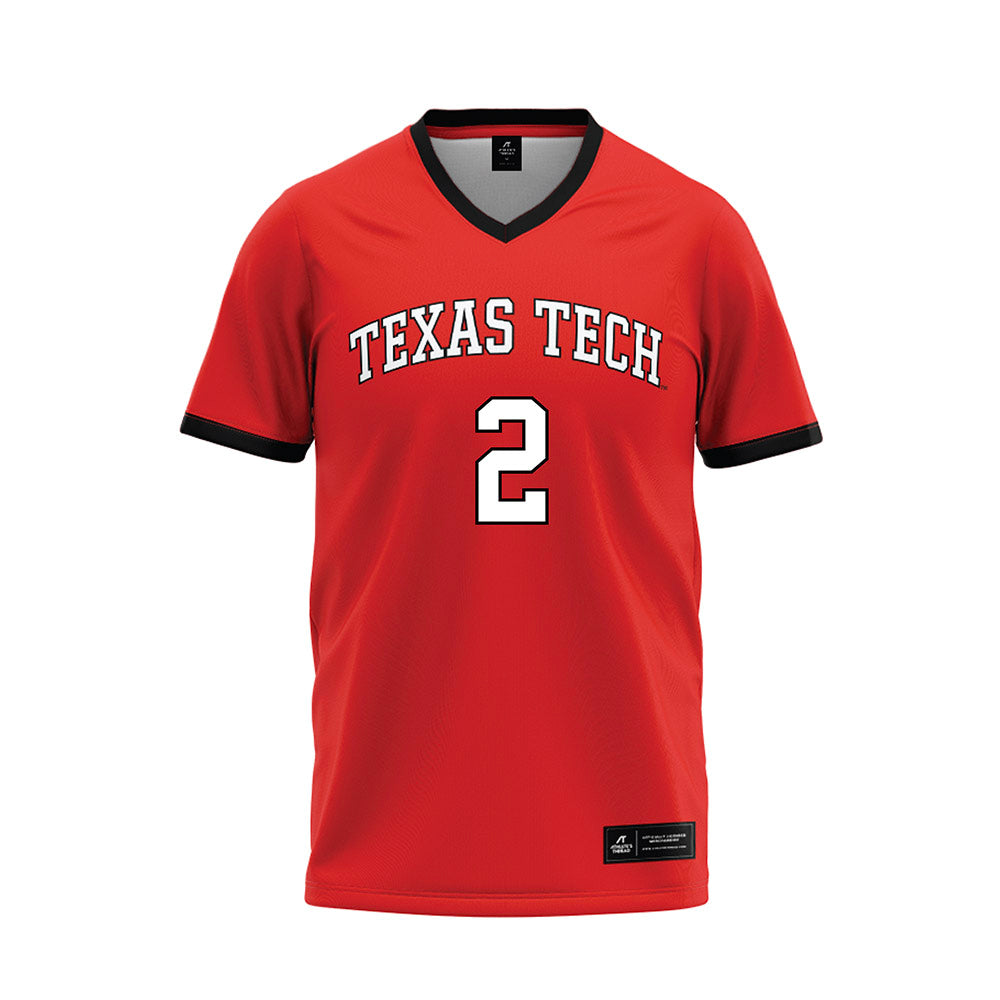 Texas Tech - NCAA Baseball : Kyeler Thompson - Baseball Jersey-0