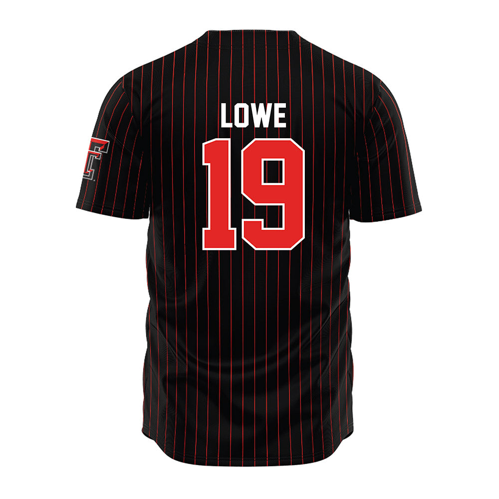 Texas Tech - NCAA Baseball : Jonny Lowe - Jersey-1