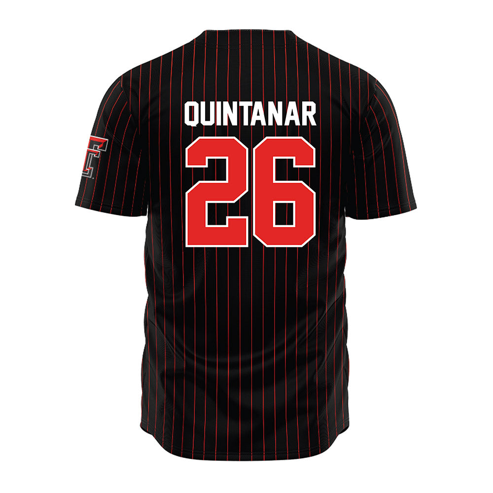 Texas Tech - NCAA Baseball : Matt Quintanar - Jersey-1