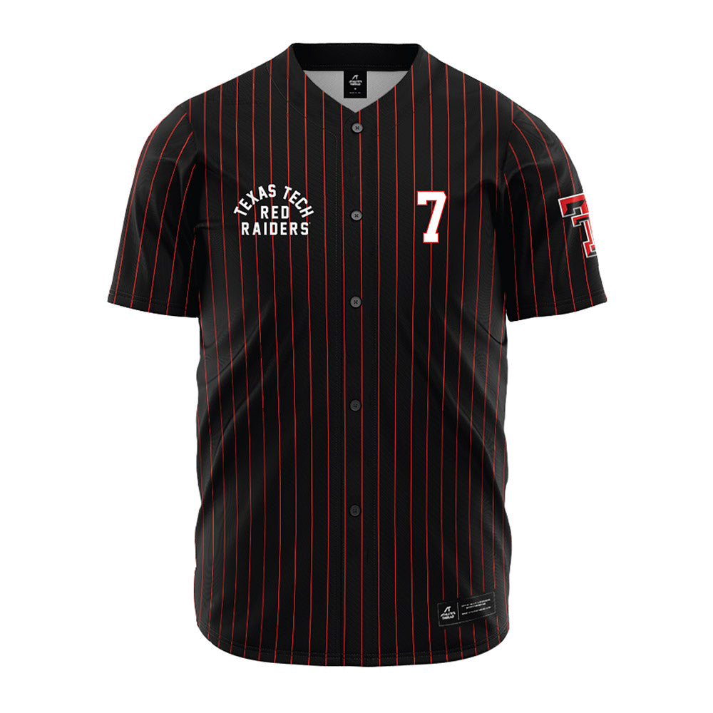 Texas Tech - NCAA Baseball : Hollis Porter - Jersey-0
