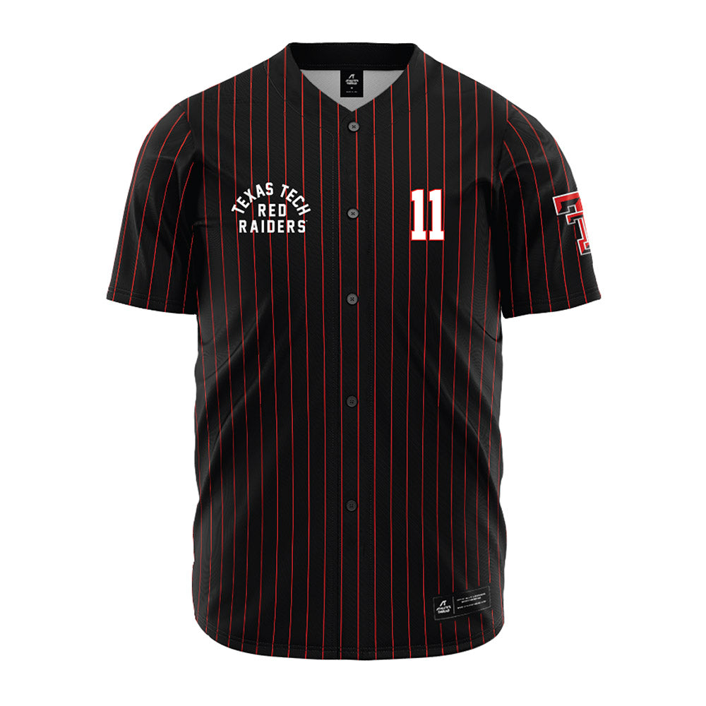 Texas Tech - NCAA Baseball : Davis Rivers - Jersey-0