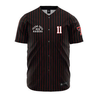 Texas Tech - NCAA Baseball : Davis Rivers - Jersey-0