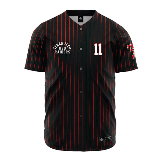 Texas Tech - NCAA Baseball : Davis Rivers - Jersey-0