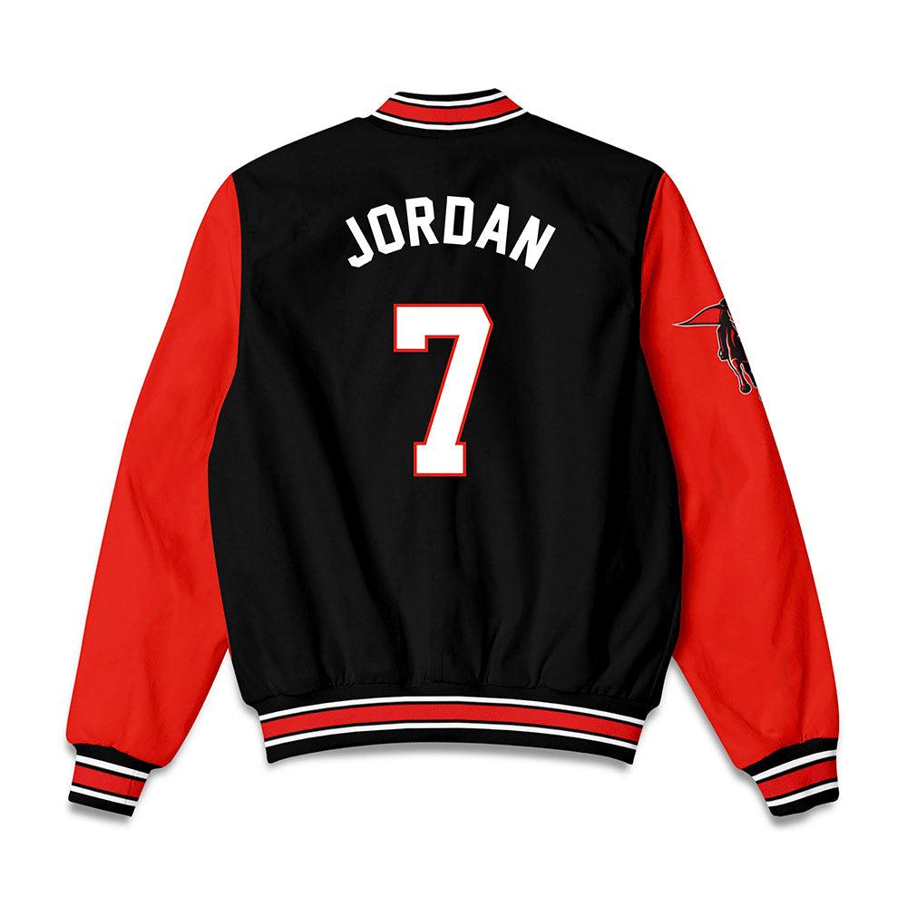 Texas Tech - NCAA Football : Brenden Jordan - Bomber Jacket