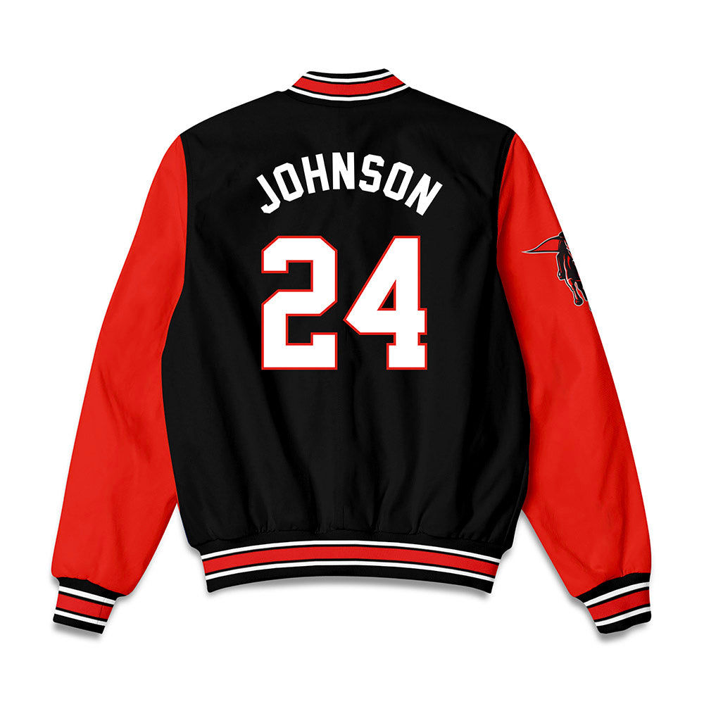 Texas Tech - NCAA Women's Volleyball : Ava Johnson - Bomber Jacket-1