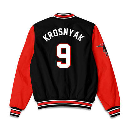 Texas Tech - NCAA Women's Soccer : Carolina Krosnyak - Bomber Jacket-1
