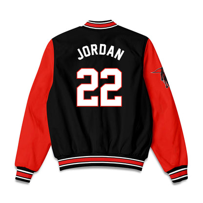 Texas Tech - NCAA Women's Volleyball : Faith Jordan - Bomber Jacket-1