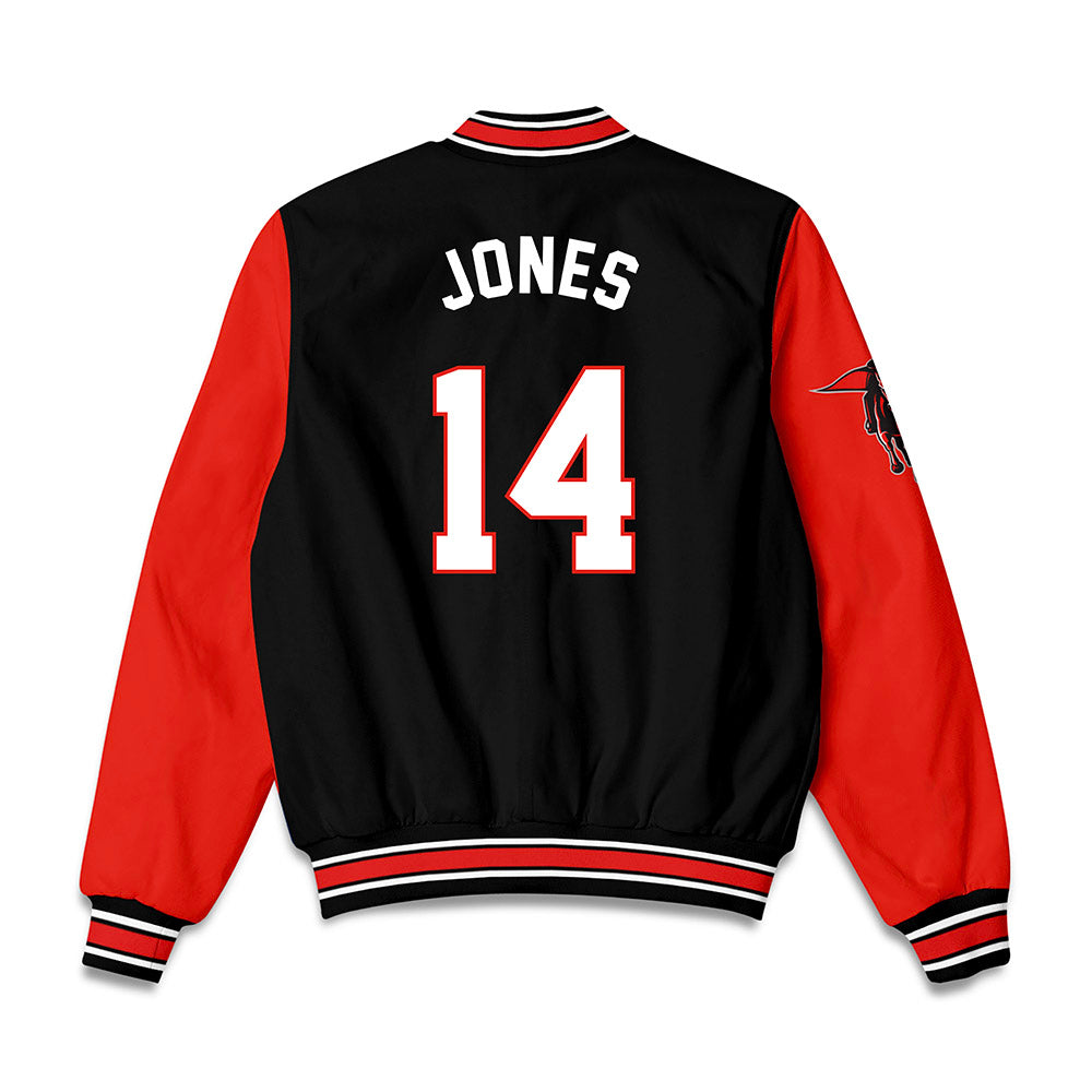 Texas Tech - NCAA Football : Bryson Jones - Bomber Jacket-1