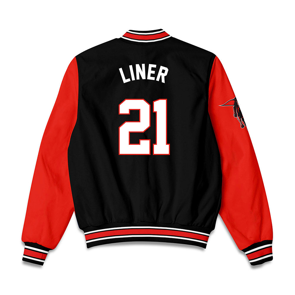 Texas Tech - NCAA Women's Soccer : Reese Liner - Bomber Jacket-1
