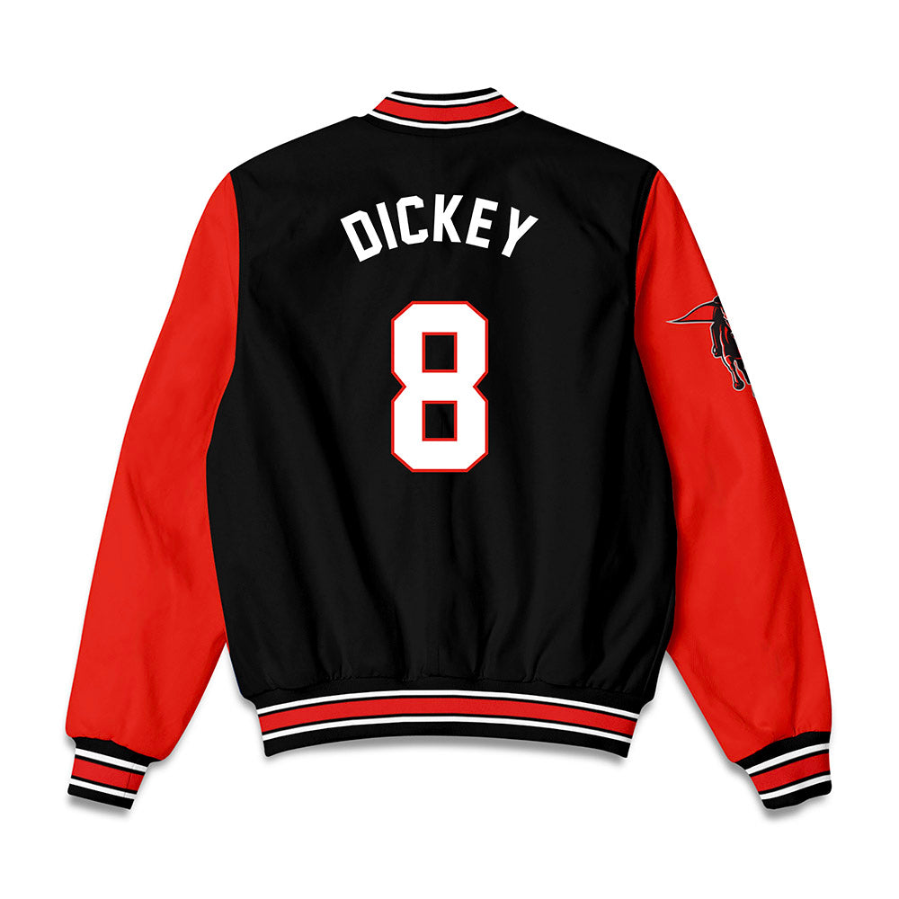 Texas Tech - NCAA Football : Cameron Dickey - Bomber Jacket-1