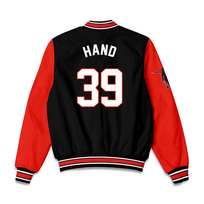 Texas Tech - NCAA Football : Jacob Hand - Bomber Jacket-1
