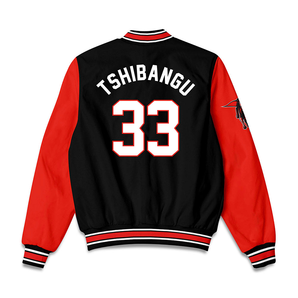 Texas Tech - NCAA Football : Loic Tshibangu - Bomber Jacket-1