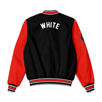 Texas Tech - NCAA Football : Trey White - Bomber Jacket-1