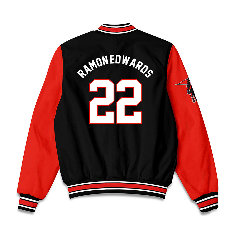 Texas Tech - NCAA Football : Marcus Ramon-Edwards - Bomber Jacket-1