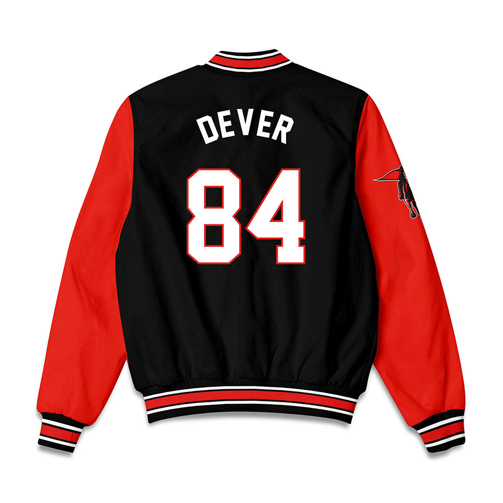 Texas Tech - NCAA Football : Michael Dever - Bomber Jacket-1