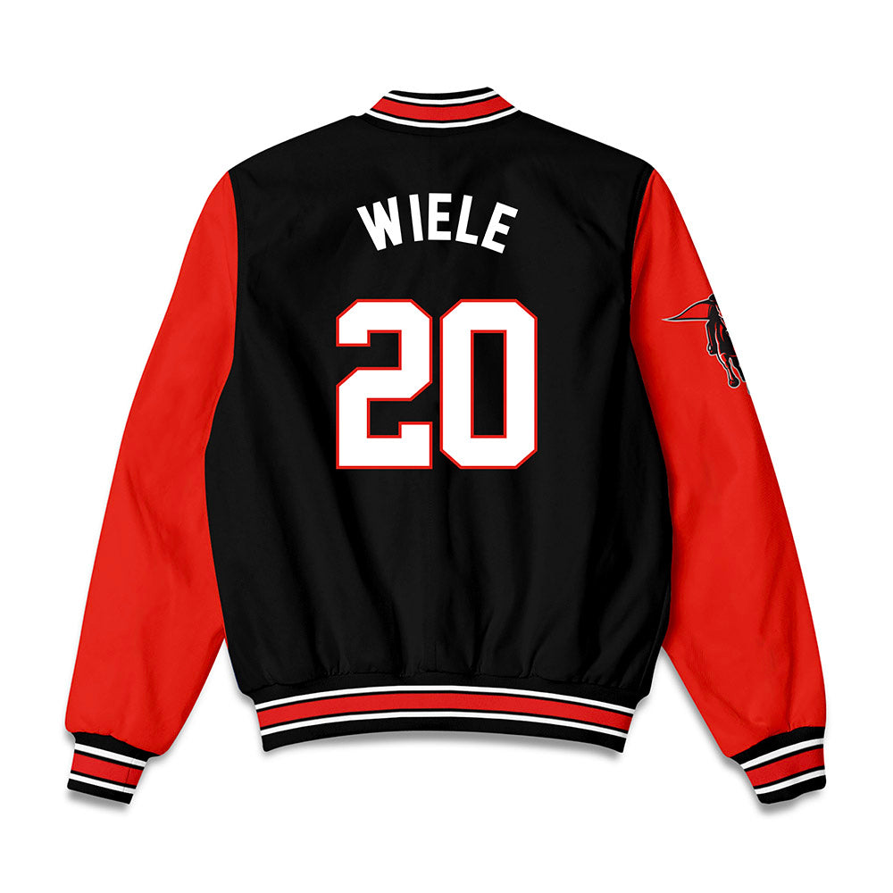 Texas Tech - NCAA Women's Soccer : Mia Wiele - Bomber Jacket-1