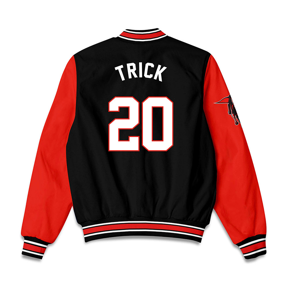 Texas Tech - NCAA Football : Adam Trick - Bomber Jacket-1