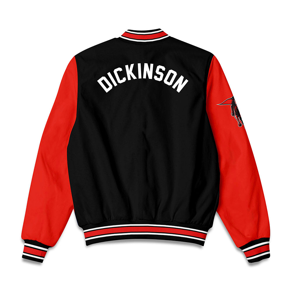 Texas Tech - NCAA Women's Track & Field : Kashlee Dickinson - Bomber Jacket-1