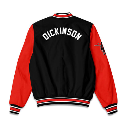 Texas Tech - NCAA Women's Track & Field : Kashlee Dickinson - Bomber Jacket-1