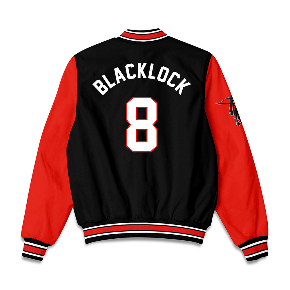 Texas Tech - NCAA Women's Basketball : Adlee Blacklock - Bomber Jacket-1