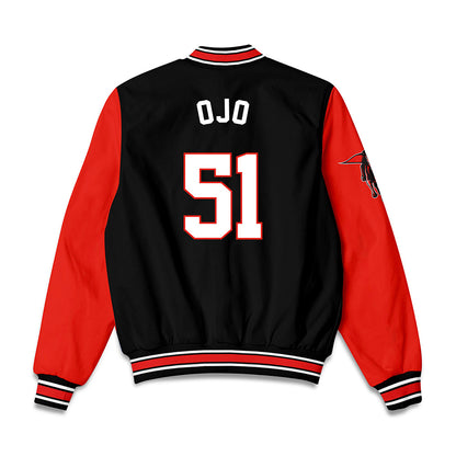 Texas Tech - NCAA Football : Felix Ojo - Bomber Jacket-1