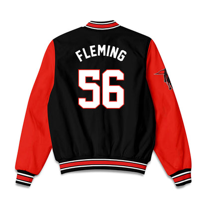 Texas Tech - NCAA Football : Amarie Fleming - Bomber Jacket-1
