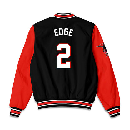 Texas Tech - NCAA Softball : Cimone Edge - Bomber Jacket-1