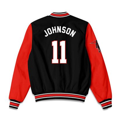 Texas Tech - NCAA Women's Volleyball : Tatum Johnson - Bomber Jacket-1