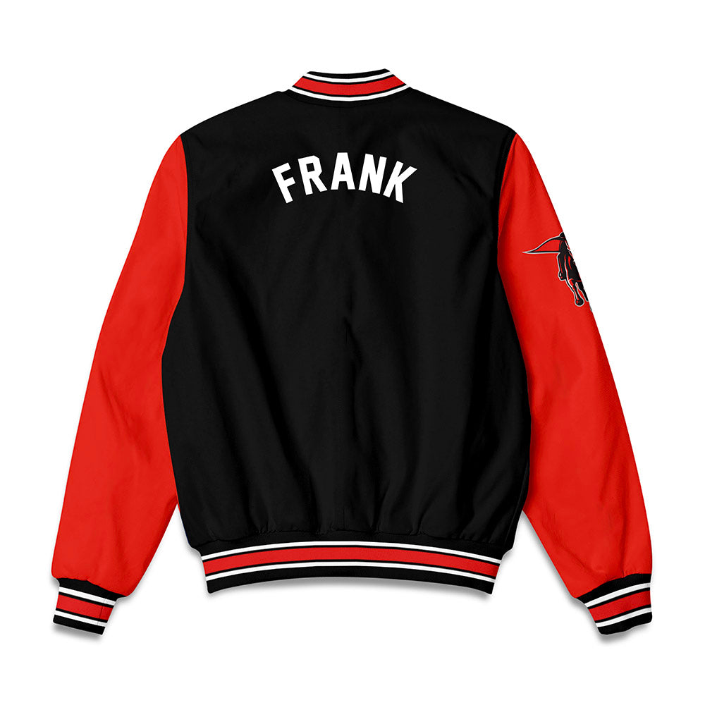 Texas Tech - NCAA Women's Track & Field : Shelby Frank - Bomber Jacket-1