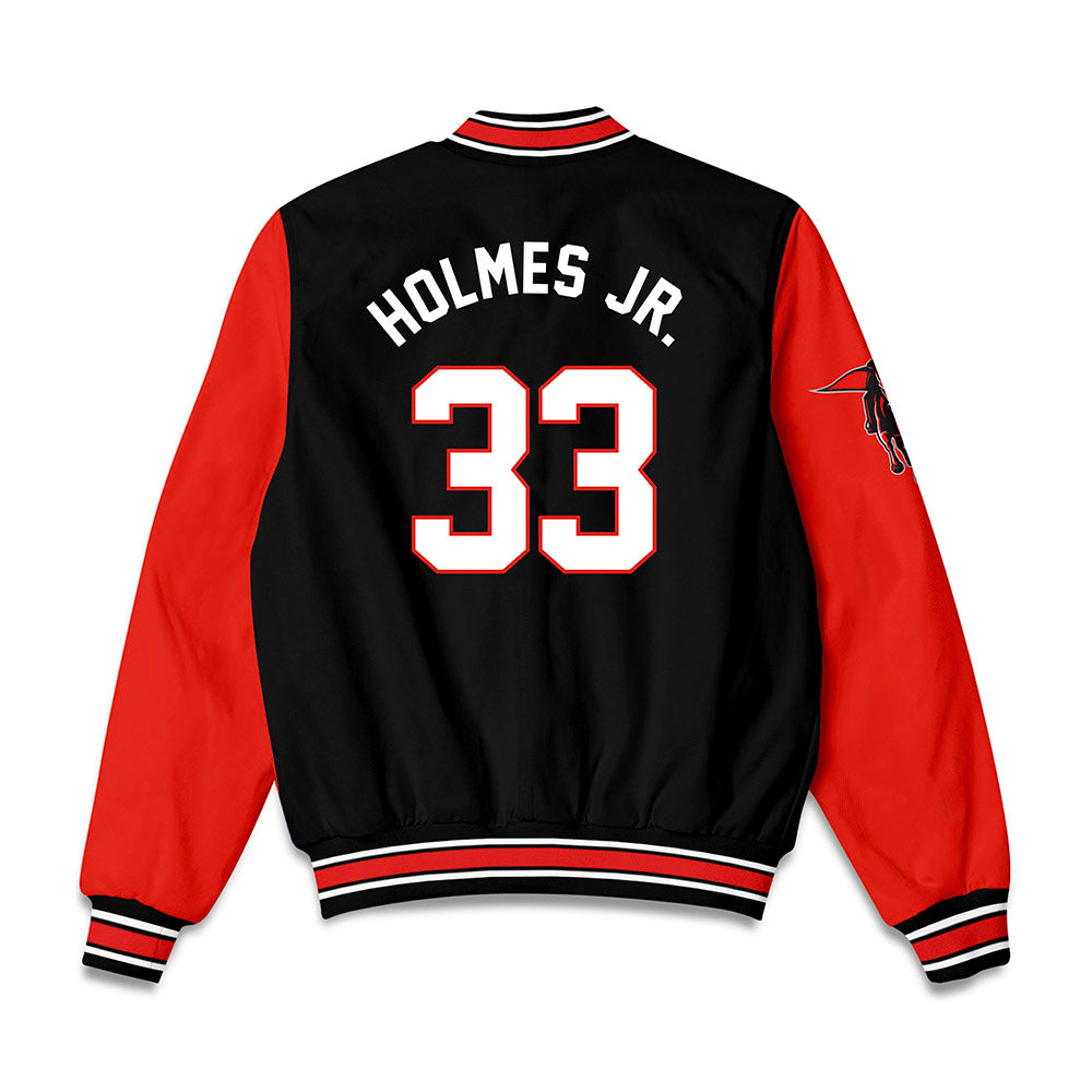 Texas Tech - NCAA Football : A.J. Holmes Jr. - Bomber Jacket-1