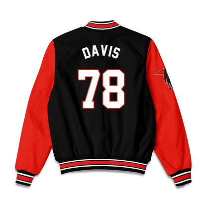 Texas Tech - NCAA Football : Ellis Davis - Bomber Jacket